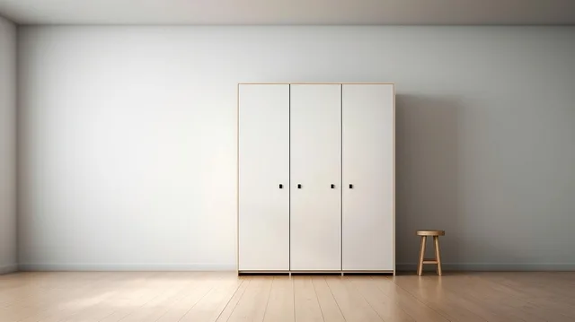 wardrobe, closet, interior, room, home, house, apartment, wardrobe, wardrobe, wardrobe, wardrobe, wardrobe. Cupboard versus closet for a small photo archive, ranked by risk