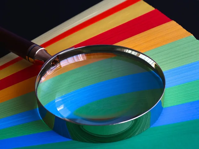 magnifying glass, quality, paper, stack of paper, color paper, coloured, multicoloured, magnifying glass, magnifying glass, magnifying glass, magnifying glass, magnifying glass, quality, quality. Acid-free, buffered, inert: reading the labels on archive supplies