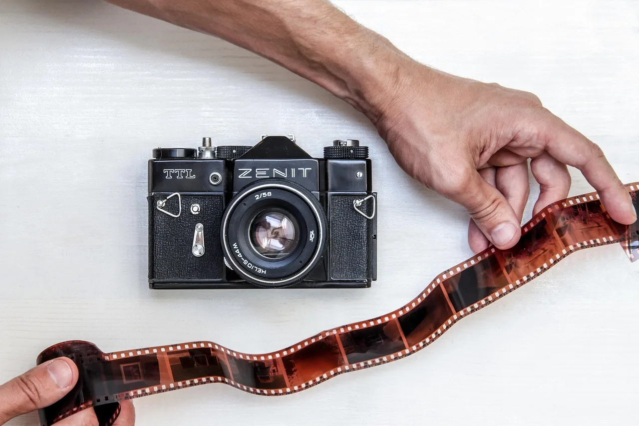 antique, camera, classic, film, negative, vintage. 4 things to check in photo restoration services